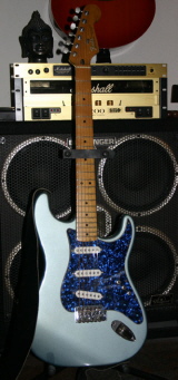 Sharine's new Fender Strat that belonged to Tony Sheridan